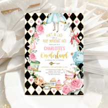 Alice in Onederland: Birthday Mad Hatter Tea Party