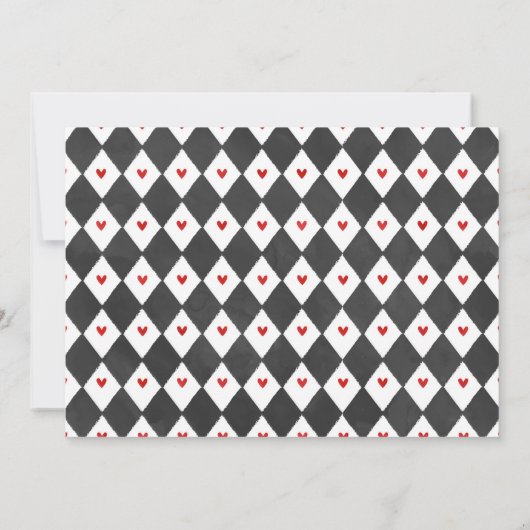 Alice in ONEderland Dank je wel Alice Dank je Kaart (Achterkant)