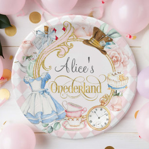 Alice in Onederland: de gekke-hatter-theefeestdag Papieren Kommen