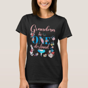 Alice in Onederland Familie Oma van de Verjaardag T-shirt