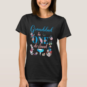 Alice in OneDerland Familie Opa van de Geboorte T-shirt