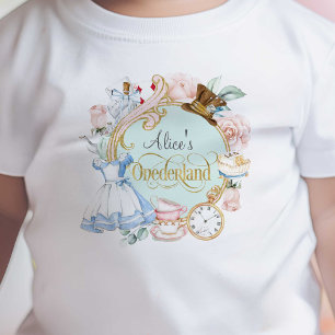 Alice in Onederland, meisje, 1-jarig Baby T-Shi