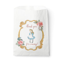 Alice in Onederland Party Favor Bag