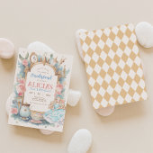 Alice in Onederland Tea Party uitnodiging