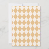 Alice in Onederland Tea Party uitnodiging (Achterkant)