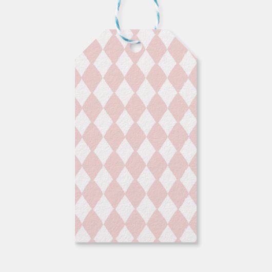 Alice in Onederland Tea Party Verjaardag Bedankt Cadeaulabel (Achterkant)