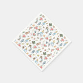 Alice in Onederland Thmed Birthday Party Napkins Servet (Hoek)