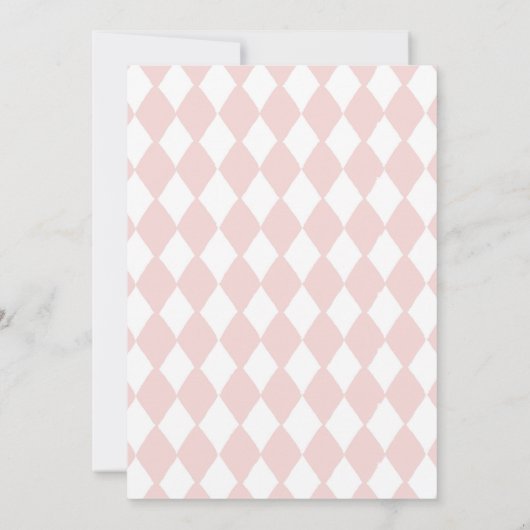 Alice in Onederland Time Capsule Note Message Kaar Bedankkaart (Achterkant)