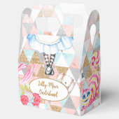 Alice in Onederland Verjaardagsgunst Box Bedankdoosjes (Geopend)