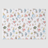Alice in Onederland - Veronderd weefselpapier Tissuepapier (Voorkant)