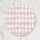 Alice in Onederland Whimsical Verjaardag Bedankjes Labels (Achterkant)