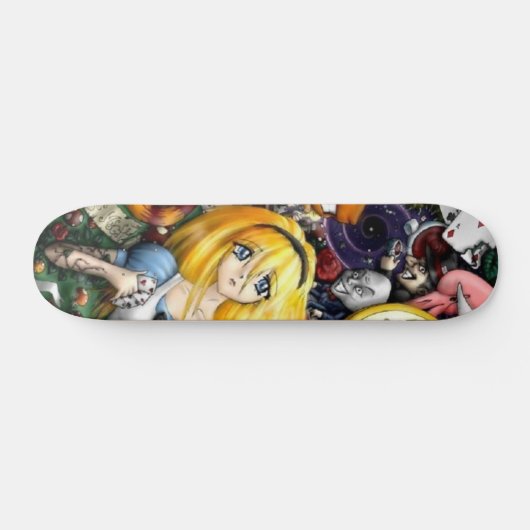 Alice in Skateland 2 Persoonlijk Skateboard (Horizontaal)