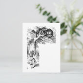 Alice in Sprookjesland Briefkaart (Staand voorkant)