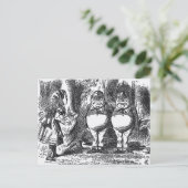 Alice in Sprookjesland Briefkaart (Staand voorkant)