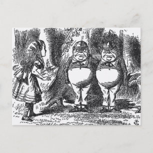 Alice in Sprookjesland Briefkaart