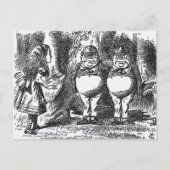 Alice in Sprookjesland Briefkaart (Voorkant)