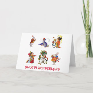 Alice in Sprookjesland en Vrienden Kaart