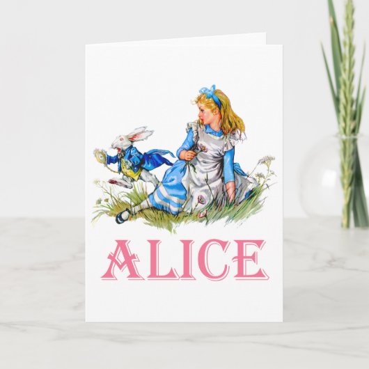 ALICE IN SPROOKJESLAND KAART (Voorkant)
