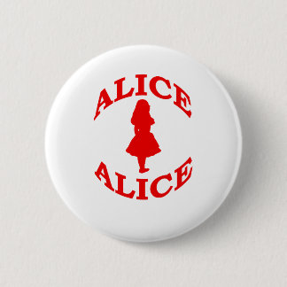 Alice in Sprookjesland Ronde Button 5,7 Cm