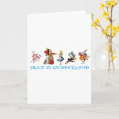 ALICE IN SPROOKJESLAND & VRIENDEN KAART (Gele Bloem)