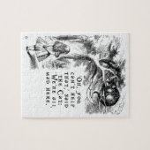 Alice in Sprookjesland - wij zijn hier gek allen Legpuzzel (Horizontaal)