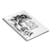 Alice in Sprookjesland - wij zijn hier gek allen Notitieboek (Rechterzijde)