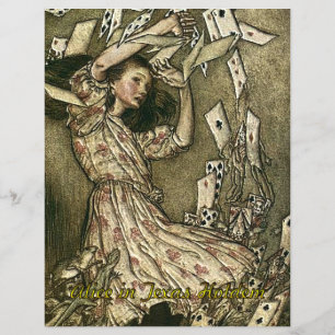 Alice in Texas Holdem Poker Flyer