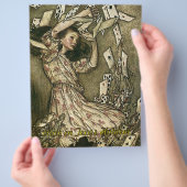 Alice in Texas Holdem Poker Flyer (Hand)