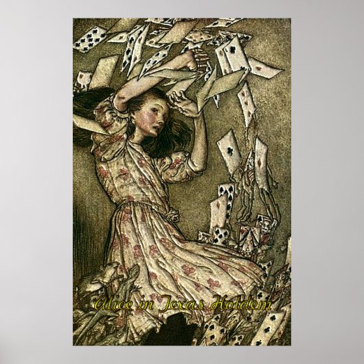 Alice in Texas Holdem Poker Poster (Voorkant)