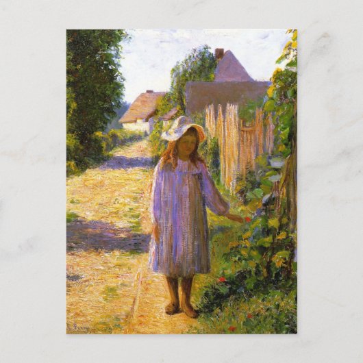 Alice in the Lane van Lilla Cabot Perry Briefkaart (Voorkant)
