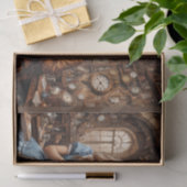 Alice in the Wonderland ontmoet het witte konijn Tissuepapier (Geschenk)