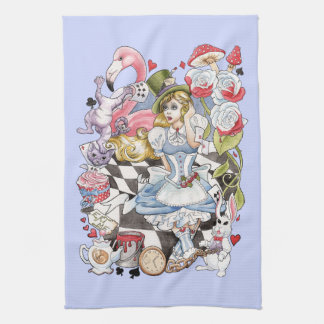 Alice in Winderland Towel Theedoek