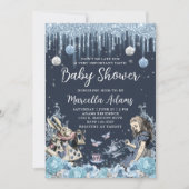 Alice in Winter Wonderland Blue Kaart (Voorkant)