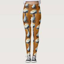 alice in witte paddestoel yogabroek