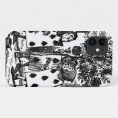 Alice in Wonderalse Kaarten Rozen schilderen Case-Mate iPhone Case (Achterkant (horizontaal))