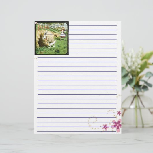 Alice in Wonderland (Staand voorkant)