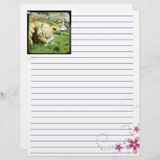 Alice in Wonderland (Voorkant / Achterkant)