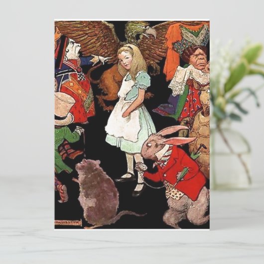 Alice in Wonderland (Staand voorkant)