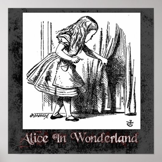 Alice in Wonderland 11 Poster (Voorkant)