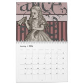 Alice in Wonderland 12 maanden kalender (Jan 2026)