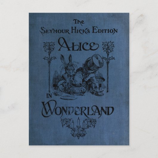 Alice in Wonderland 1905 boekomslag Briefkaart (Voorkant)