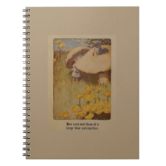 Alice in Wonderland 1907 Illustration Notebook Notitieboek