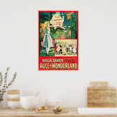  Alice in Wonderland 1915 Hollywood Film Poster (Keuken)