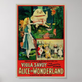 Alice in Wonderland 1915 Zelden Poster (Voorkant)