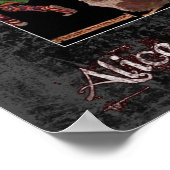 Alice in Wonderland 1 Poster (Hoek)