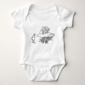 Alice in Wonderland 1 Romper (Voorkant)