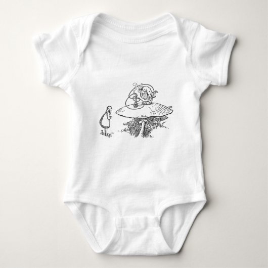 Alice in Wonderland 1 Romper (Voorkant)