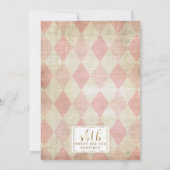 Alice in Wonderland 1e verjaardag Uitnodigingen (Achterkant)