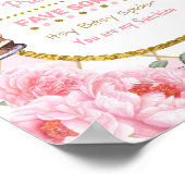 Alice in Wonderland 1st Birthday Stats Milestone Poster (Hoek)