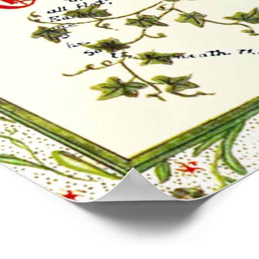 Alice in Wonderland 1st Edition Poster (Hoek)